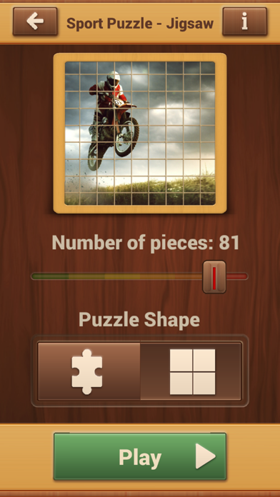 Real Sport Puzzle Games - Fun Jigsaw Puzzles iPhone screenshot