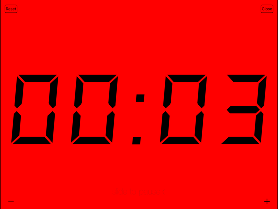 Presentation Clock iPad screenshot 5 - Utilities app