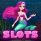 Escape beneath the ocean depths and discover the buried treasure in this fun and free slot machine game