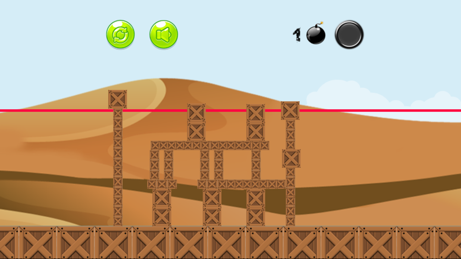#3. Bomb Block Dude (iOS) 由: Alongkorn Wongvisate