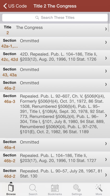 US Code of Federal Regulations (CFR)
