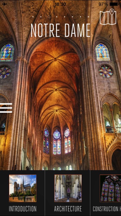 Screenshot #1 pour Notre Dame de Paris Visitor Guide