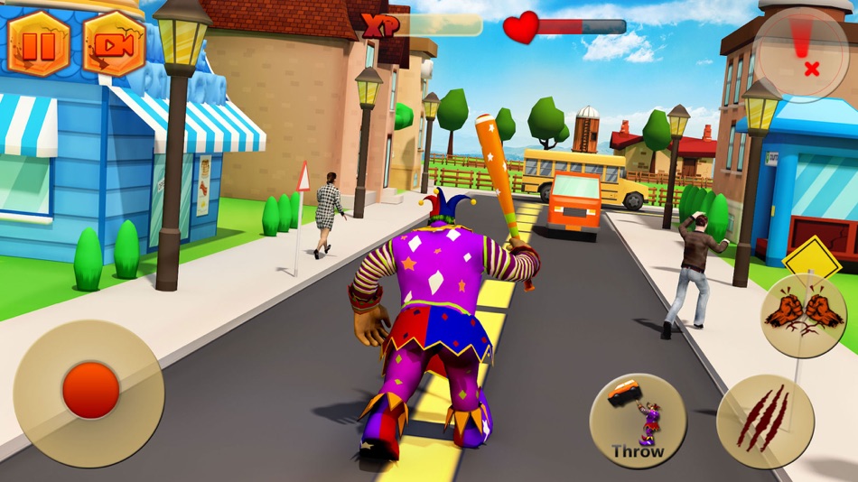 #4. Creepy Clown Attack (iOS) 由: Tap2Play, LLC (Ticker: TAPM)