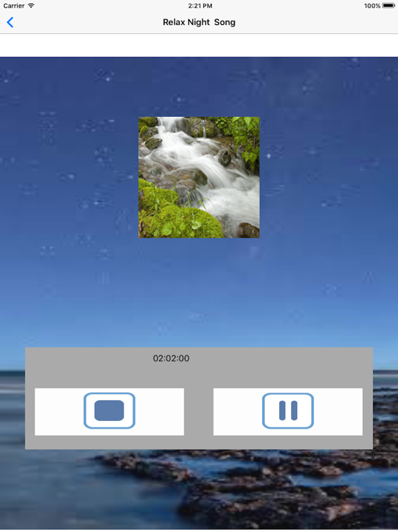 Screenshot #6 pour Relax Night Song's