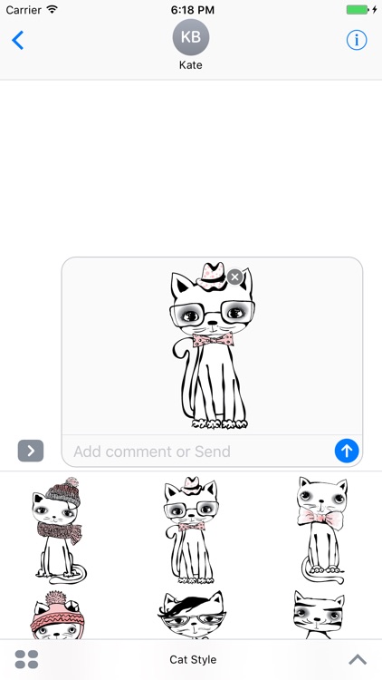 Cat Style Stickers Mania