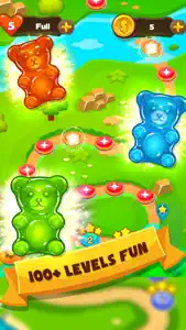 Toy Jelly Bear POP - Funny Blast Match 3 Free Game screenshot #3 for iPhone