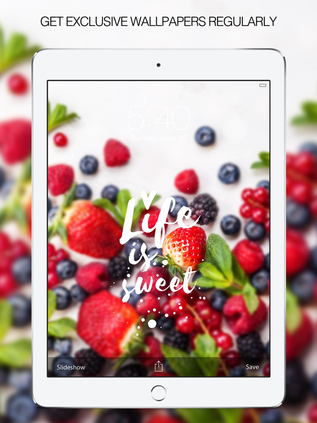 ‎Fruit Wallpapers – Apple Wallpaper & Fruit Gallery Screenshot