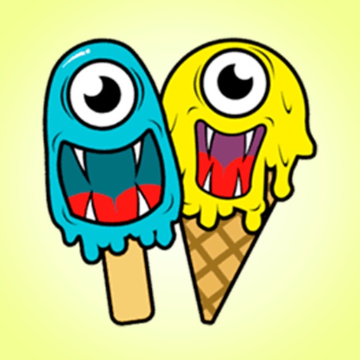 Vampire Ice Cream - SUPER Stickers Pack!