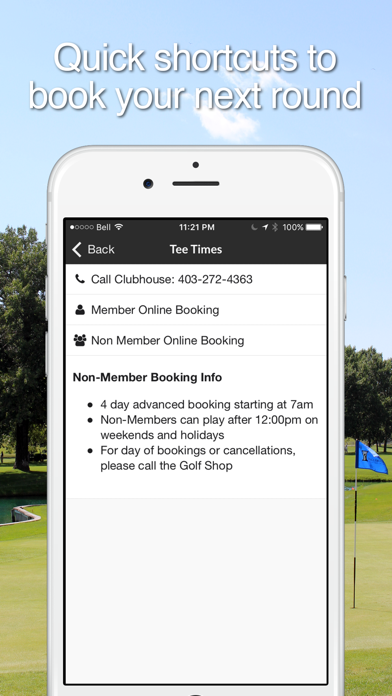 Inglewood Golf & Curling Club Screenshot