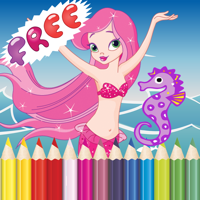 Little Mermaid Princess Coloring Pages Therapy