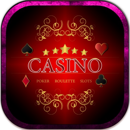 CASINO RED Slots Bump Flat Top - Hot ARIA Icon
