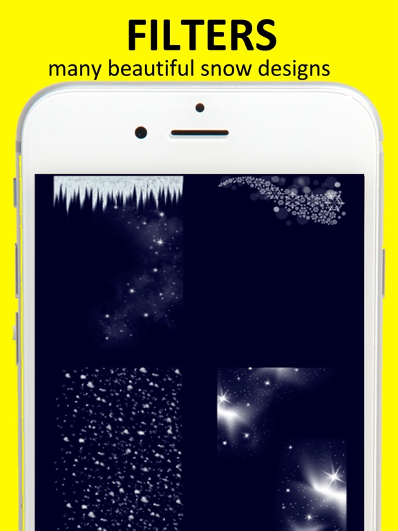 Screenshot #6 pour Snow camera - Christmas photo editor gratuit