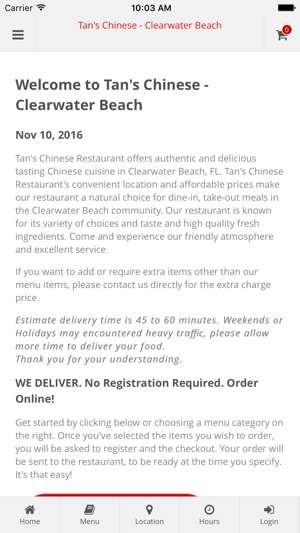 Tan's Chinese Clearwater Beach