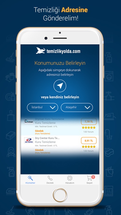 Temizlikyolda - Online Temizlik Siparişi