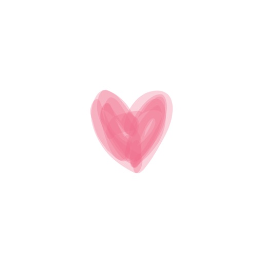 Pastel Heart sticker - love stickers for iMessage icon