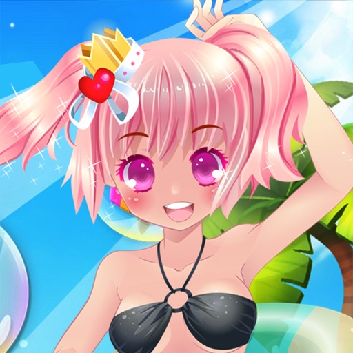 Dress Up Swimwear Girl - Anime Princess Party