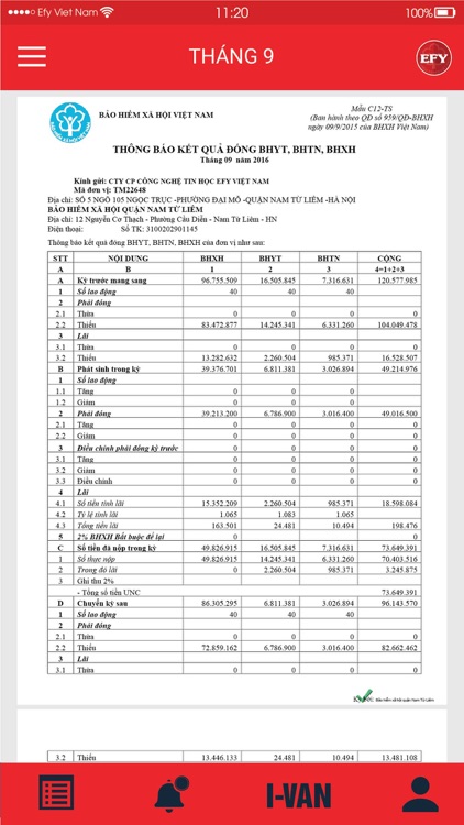 EFY-eBHXH screenshot-4