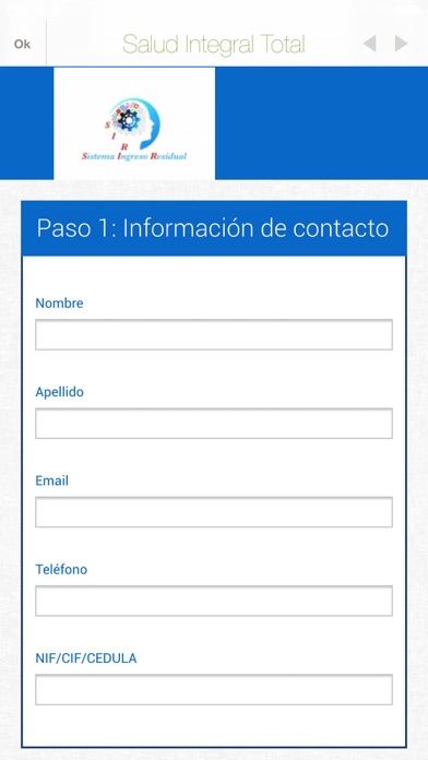 App screenshot