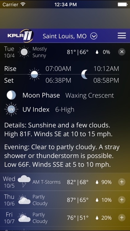 KPLR News 11 St Louis Weather screenshot-4