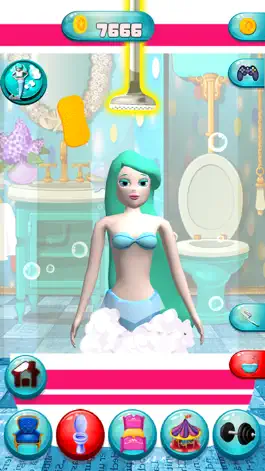Game screenshot Talking Mermaid apk