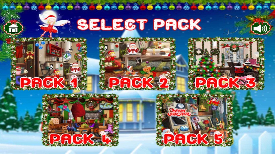 #1. Hidden Objects:Christmas Big Home Hidden Object (iOS) By: atul patel