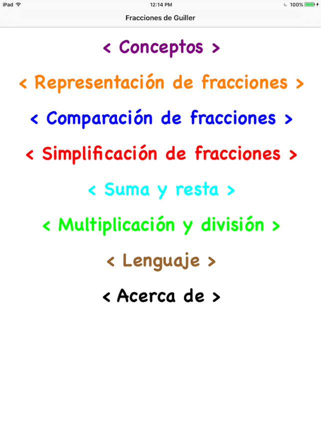 Fracciones de Guiller
