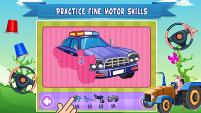 Trucks World Count and Touch- Toddler Counting 123 for Kidsのおすすめ画像2