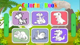 Game screenshot Dinosaurs Coloring - Animals Painting page drawing book games for kids hack