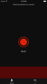 Quick Voice Memo screenshot