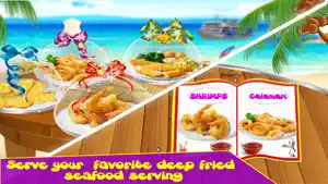 Seafood Deep Fry Maker Cook - A Fast Food Madness screenshot #2 for iPhone