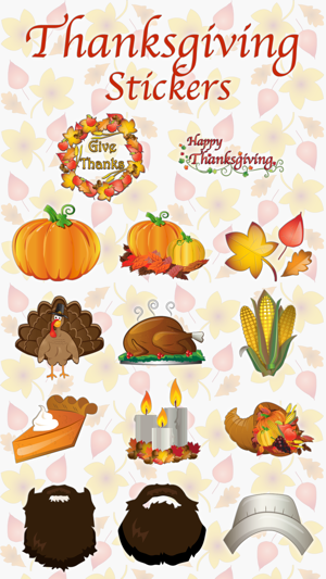 Celebrate Thanksgiving Stickers(圖1)-速報App