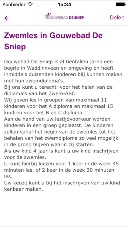 Gouwebad De Sniep