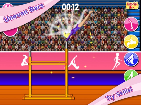 Elite Gymnastics Events Games iPad app afbeelding 2