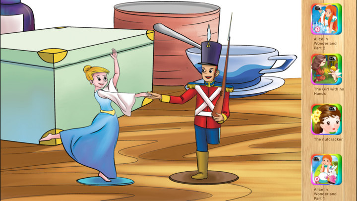 坚定的锡兵 - 童话故事书 iBigToy screenshot 5