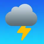 Thunder Storm - Distance from Lightning App Contact