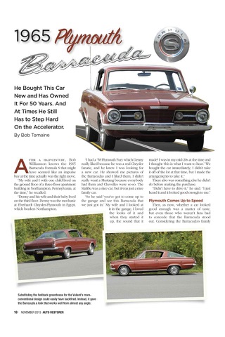Auto Restorer magazine screenshot 3