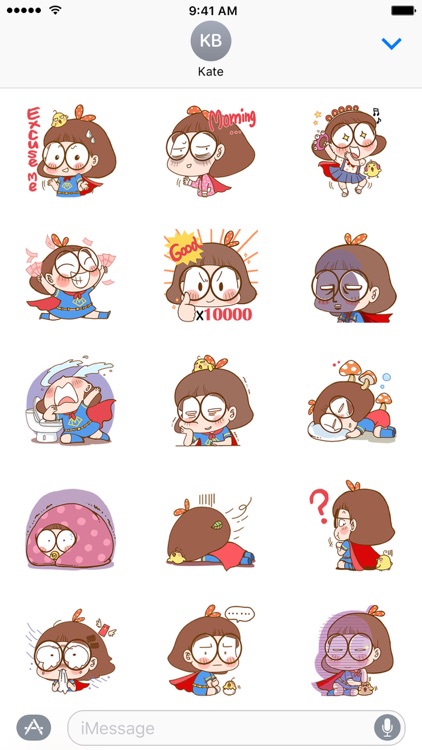Miss Bu − NHH Stickers