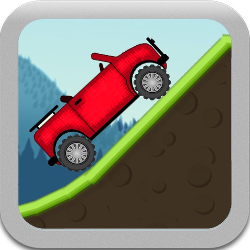 Drive over hills on the moon with physics-based game Hill Climb Racing