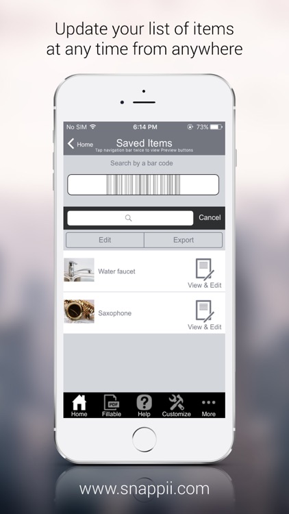 Home Inventory App screenshot-3