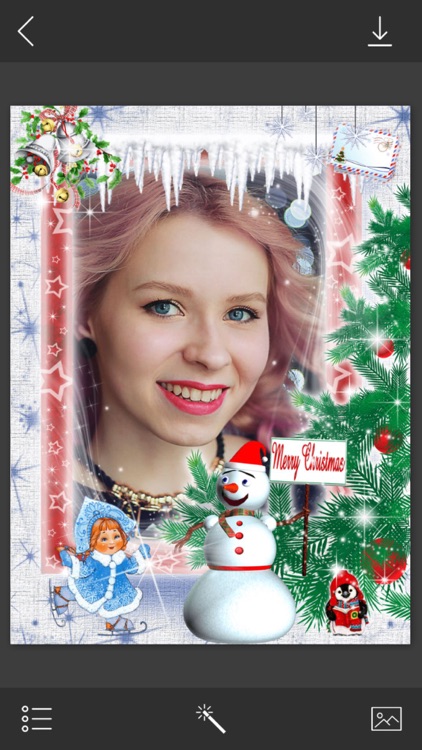 Christmas Jingle bell HD Frame - Design scrapbook