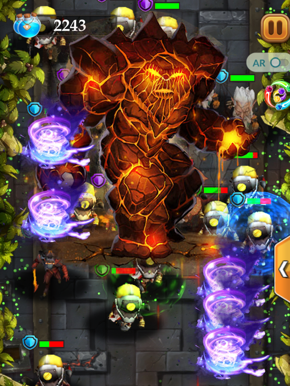 Screenshot #4 pour Element defender : Heroes Tap