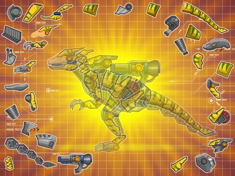 機械的には、恐竜のおもちゃ、恐竜玩具、2人の知育パズルの小さいゲームのおすすめ画像5