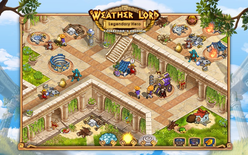 Screenshot #2 pour Weather Lord: Legendary Hero Collector's Edition