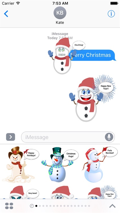 Silly Christmas Snowman