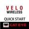 This Quick Start provides information on how to prepare the CATEYE VELO Wireless+ 
