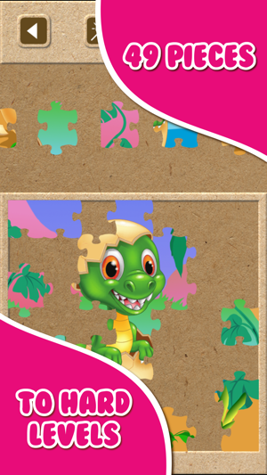 Dinosaur Jigsaw Puzzle.s Free Toddler.s Kids Games(圖4)-速報App