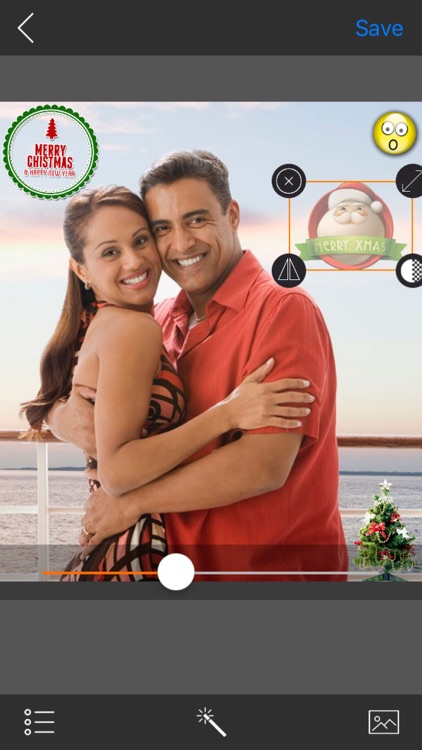 Xmas Sticker for photo