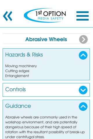 1st Option Media Safety App screenshot 2