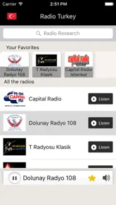 Radio Türkiye - Radyolar TR - Radio Turkey screenshot #3 for iPhone