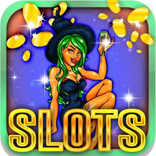 Scary Witch Slots:Join the virtual Halloween party icon